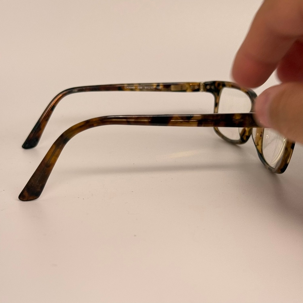 Calvin Klein Collection CK8549 234 Tortoise Shell Eyeglasses Frames 51-17-135 - Picture 4 of 7